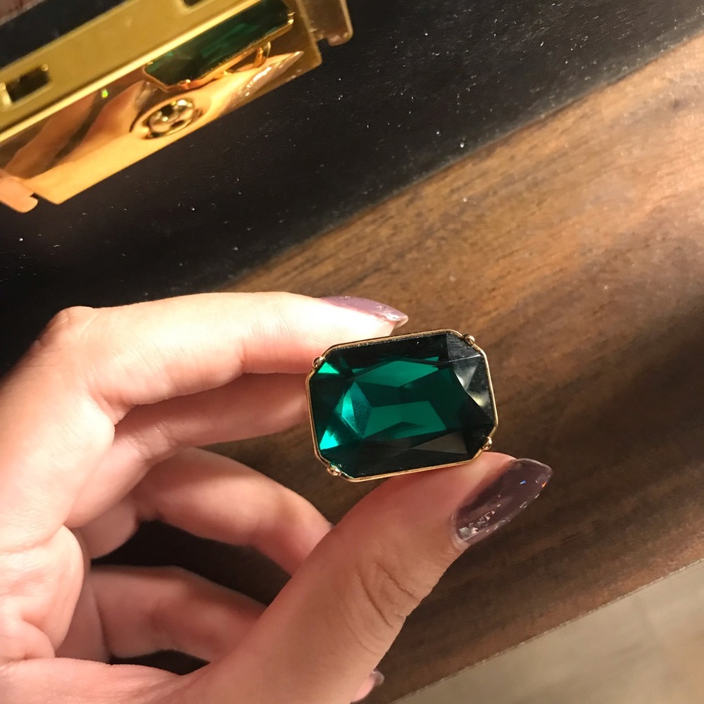 Vintage emerald ring.  Size 7
